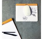 Tapis de souris Rhodia Clic Bloc 19x23 cm 30f petits carreaux 5x5 en présentoir de 30 pièces - Orange