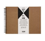 Album à personnaliser de 40 feuilles 200g/m2 au format 32x24cm - Kraft