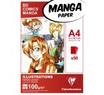 Bloc de papier Layout MANGA ILLUSTRATIONS, A4