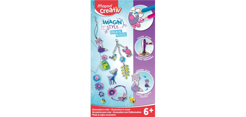 Creativ Kit bijoux IMAGIN'STYLE avec film rétractable