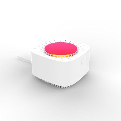 Capteur de co2 alerte par variation de couleur avec     alarme automatique et         connection wifi