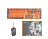 Blade Gaming PC Dragon Ball Super PACK Keyboard + Mouse + Mousepad teclado Ratón incluido Juego USB Gris, Naranja