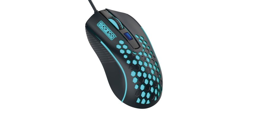 Sparco SPMOUSE mouse Gaming Right-hand USB Type-A 3600 DPI