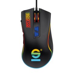 Sparco SPMOUSEPRO ratón Juego mano derecha USB tipo A 7200 DPI