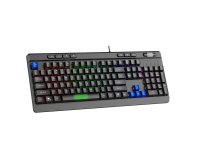 Sparco SPMEMKEYBOARD teclado USB QWERTY en Inglés de EE. UU. Negro