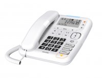 Teléfono  Alcatel TMAX 70 Teléfono DECT/analógico Identificador de llamadas Blanco