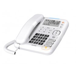 Teléfono  Alcatel TMAX 70 Teléfono DECT/analógico Identificador de llamadas Blanco