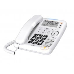 Teléfono  Alcatel TMAX 70 Teléfono DECT/analógico Identificador de llamadas Blanco