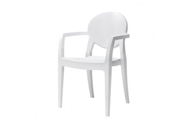 SCAB DESIGN Chaise Lot de 2 fauteuils Igloo blanc