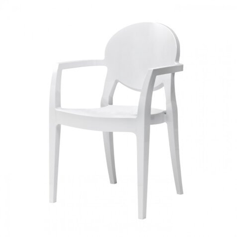 SCAB DESIGN Chaise Lot de 2 faut. Igloo blanc