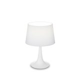 IDEAL LUX Lampe à poser London TL1 blanc