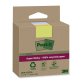 Recycling Notes assorties Super Sticky 76 x 76 mm - bloc de 70 feuilles