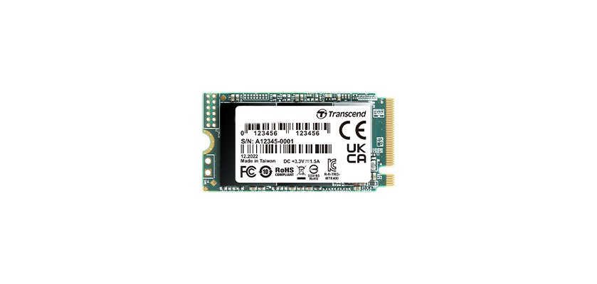 Transcend PCIe SSD 400S 256 Go M.2 PCI Express NVMe 3D NAND