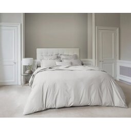 Housse de couette Vexin ANNE DE SOLENE Percale 80 fils, coco