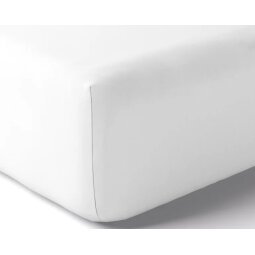 ANNE DE SOLENE Drap housse Drap housse Vexin 140x190cm blanc Percale 80F