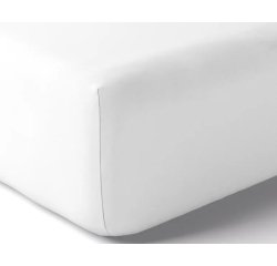 Drap housse Vexin ANNE DE SOLENE Percale 80 fils, blanc