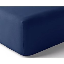 ANNE DE SOLENE Drap housse Drap housse Vexin 200x200cm encre Percale 80F
