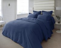 ANNE DE SOLENE Housse de couette Housse couette Vexin 260x240cm encre Percale 80F