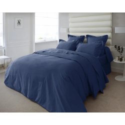 Housse de couette Vexin ANNE DE SOLENE Percale 80 fils, encre