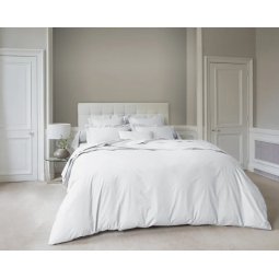 ANNE DE SOLENE Housse de couette Housse couette Vexin 240x220cm blanc Percale 80F