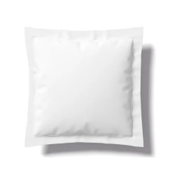 ANNE DE SOLENE Taie d'oreiller Taie Vexin 50x75cm blanc Percale 80F