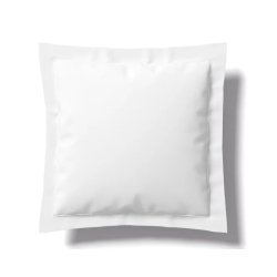 ANNE DE SOLENE Taie d'oreiller Taie Vexin 65x65cm blanc Percale 80F