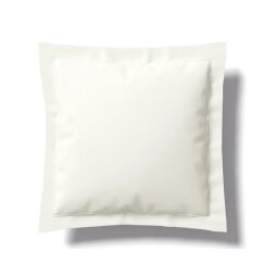 ANNE DE SOLENE Taie d'oreiller Taie Vexin 65x65cm blanc doux Percale 80F