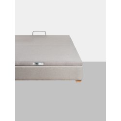 EPEDA Lit coffre Kalypso E 140x190cm cendre