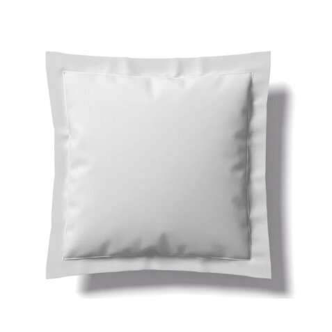 Taie d'oreiller Vexin ANNE DE SOLENE percale 100 % coton 80 fils, opaline