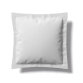 Taie d'oreiller Vexin ANNE DE SOLENE percale 100 % coton 80 fils, opaline