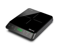 Plaque a induction girmi 60 a 240 degres 2000 watts maxi    minuterie 180 minutes         affichage numerique 4