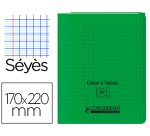 Cahier A Rabat Conquerant Classique Agrafe 170X220 48P 90G Seyes Polypro