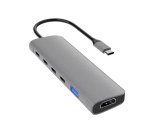 DLH DY-TU5005 station d'accueil USB Type-C Argent