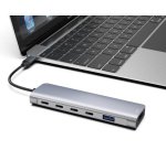 DLH DY-TU5005 station d'accueil USB Type-C Argent