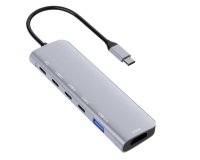 DLH DY-TU5005 station d'accueil USB Type-C Argent