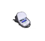 Urban Factory HTE17UF sac à dos Sac à dos de voyage Noir, Gris Mesh, Polyester, Plastique recyclé, Acier