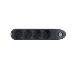 bticino Poker prolunghe e multiple 1,5 m 4 presa(e) AC Interno Grigio