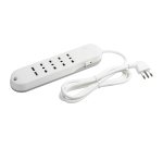 bticino Slim power extension 1.5 m 4 AC outlet(s) Indoor White