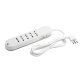 bticino Slim power extension 1.5 m 4 AC outlet(s) Indoor White