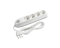 bticino Poker power extension 1.5 m 4 AC outlet(s) Indoor White