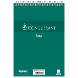 Bloc bureau 001 format 14,8 x 21 cm (A5) 100 pages unies 60g. Spirale en-tête