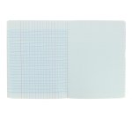 Cahier travaux pratiques piqué conquérant sept couverture offset a5+ 17x22cm 64 pages 70g 32 séyès/32 unies