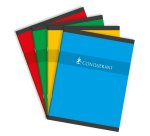 Cahier piqu  conquerant couverture vernie carte       17x22cm 140 pages piqure 70g  s y s