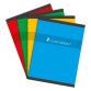 Cahier piqûre 24x32 cm 96 pages 70g petits carreaux 5x5. Couverture carte