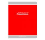 Cahier d'écriture piqué conquérant usage scolaire couverture vernie carte couchée a5+ 17x22cm 96 pages 90g séyès