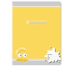 Cahier Conquerant Classique Agrafe 170X220 32P 90G Seyes 2.5Mm Assorti