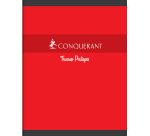 Cahier travaux pratiques piqué conquérant sept couverture offset a5+ 17x22cm 96 pages 70g 48 séyès/48 unies