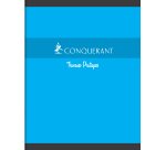 Cahier travaux pratiques piqué conquérant sept couverture offset a5+ 17x22cm 96 pages 70g 48 séyès/48 unies