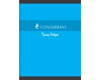 Cahier travaux pratiques piqué conquérant sept couverture offset a5+ 17x22cm 96 pages 70g 48 séyès/48 unies