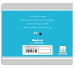 Cahier Conquerant 7 Agrafe Paysage 170X147 24P 70G Double Ligne 5/10 Assorti